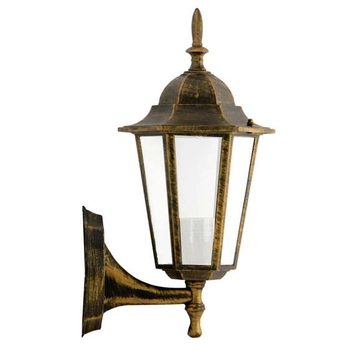 Zewnętrzna LAMPA klasyczna LIGURIA 201959 Polux ścienna OPRAWA elewacyjna IP33 outdoor patyna