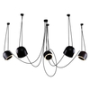 LAMPA wisząca DOBO 9038 Shilo metalowa OPRAWA modernistyczny zwis czarny