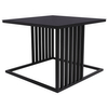 Designerski stolik do salonu Kaja Home KS-18 STOLIK Kaja metalowy czarny