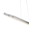Wisząca lampa liniowa Luzi do salonu LED 13W 3000K aluminium