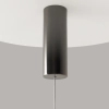 Kulista lampa wisząca Double Moon MOD478PL-L8B3K czarna LED 8W 3000K nad stół