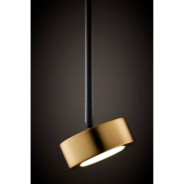 Wisząca lampa czarna złota BAR reflektorek regulowany 1xGx53 nad stół 41641