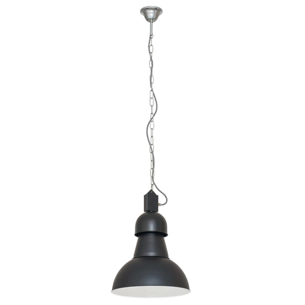 Retro lampa wisząca High-Bay 5067 metalowa na łańcuchu