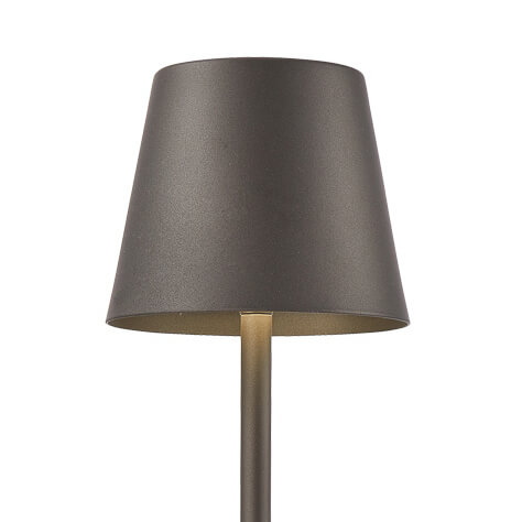 Przenośna lampka stojąca Atlis TB-2821-GR  Italux LED 5W 3000-6500K IP54 grafit