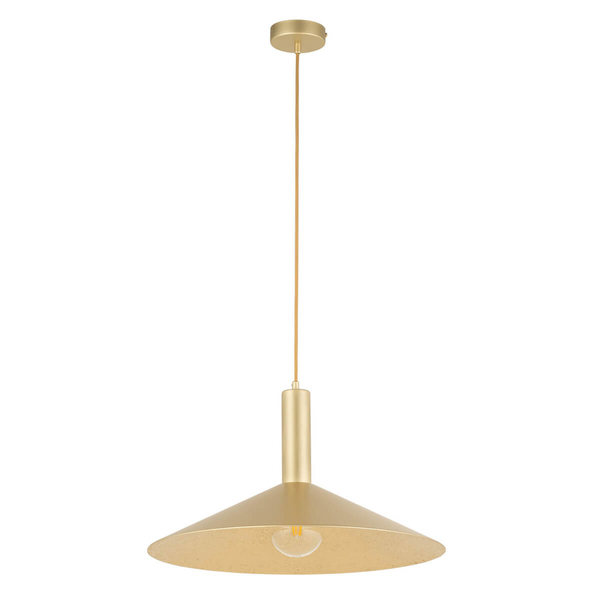 Lampa zwisająca nad wyspę Capri 41006 Sigma zwis stożek złota