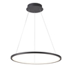 Wisząca lampa Vinola PND-56135B-080RPC-BK-3KS4K-TRDIMM Italux LED 48W 3000-4000K czarna