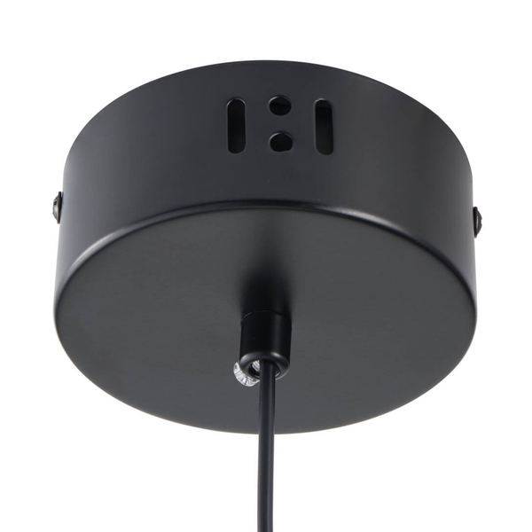 Loftowa lampa wisząca Hank ST-10229P BLACK LED 7W 3000K metal czarny biały
