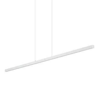 Wisząca lampa do salonu podłużna BAR 11583 LED 27W 3000K biała