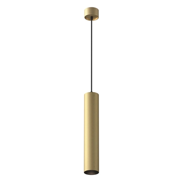 Salonowa lampa wisząca Artisan P082PL-GU10-MG Maytoni tubka złoty