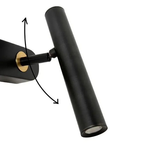 Designerski kinkiet BOY MSE1501100480 LED 4W 3000-6000K złoty czarny