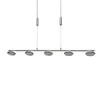 Zwieszana lampa salonowa Marley HD-352ML-05-9051B CH LED 125W 3000K chrom