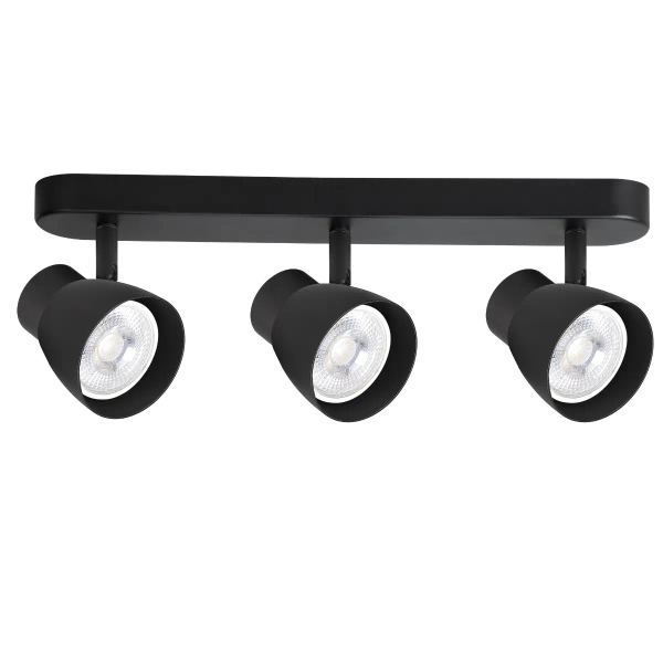 Regulowana sufitowa lampa Dravo LP-9523/3WS BK potrójna czarna