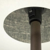 Podłogowa lampa do salonu AMARELA 11663 z tkaniny brązowa