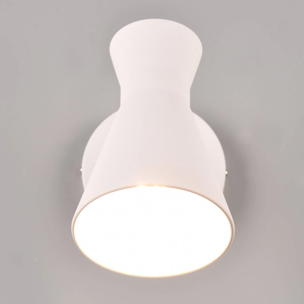 Ścienna lampa z regulacją Enzo R20781731 włącznik biały