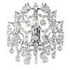 Ścienna lampa glamour Sofiero 106541 z kryształkami salon chrom