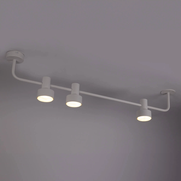 Lampa sufitowa Mona 40989 Sigma potrójna do kuchni metalowa szara