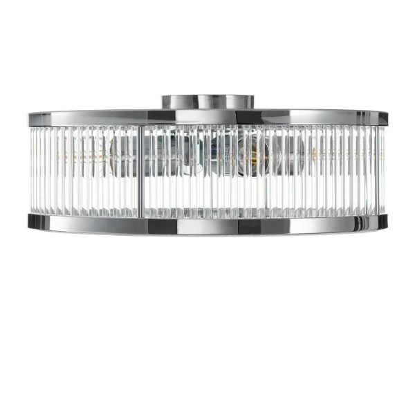 Kryształowy plafon MAGNUS NOW-D10208 chrom 4xE27 szklany