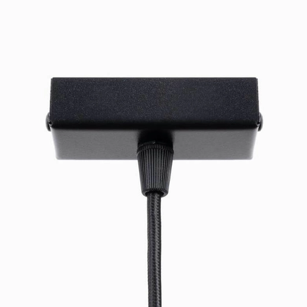 Lampa wisząca na listwie Spark SL.1395 belka podłużna czarna