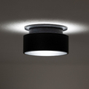 Okragła lampa sufitowa SHINE 11348 podtynkowa czarny