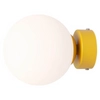 Loftowa lampa ścienna Ball Wall 1076C14_S ball żółta