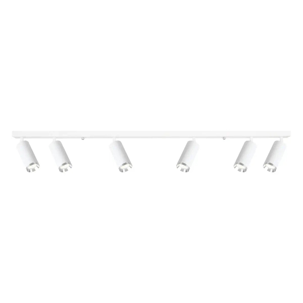 Sufitowa podłużna lampa do salonu Mica Spot ML2103 biały