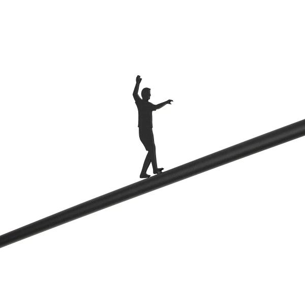 Nowoczesna lampa stojąca POISE 11768 stożek czarna