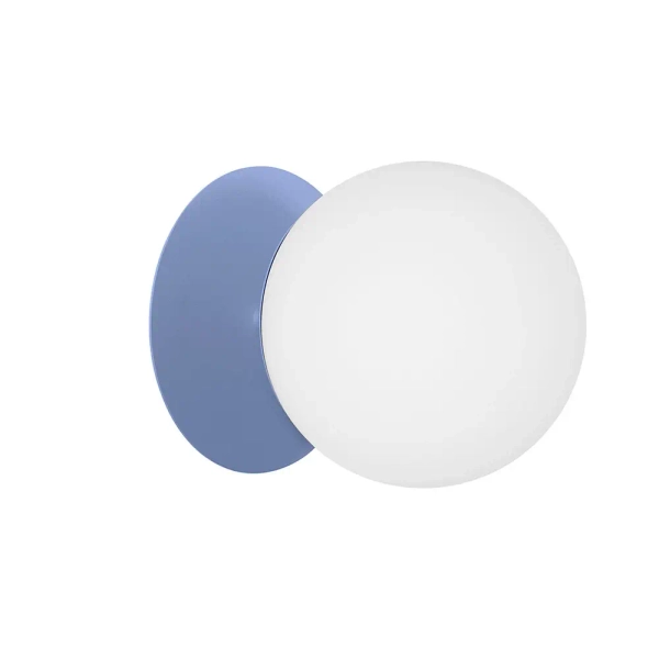 Ścienny kinkiet PLAAT C PLC190S0 IP44 do przedpokoju niebieski