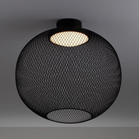 Lampa sufitowa okrągła RITA LE44254 LED 23W 3000K druciak czarna