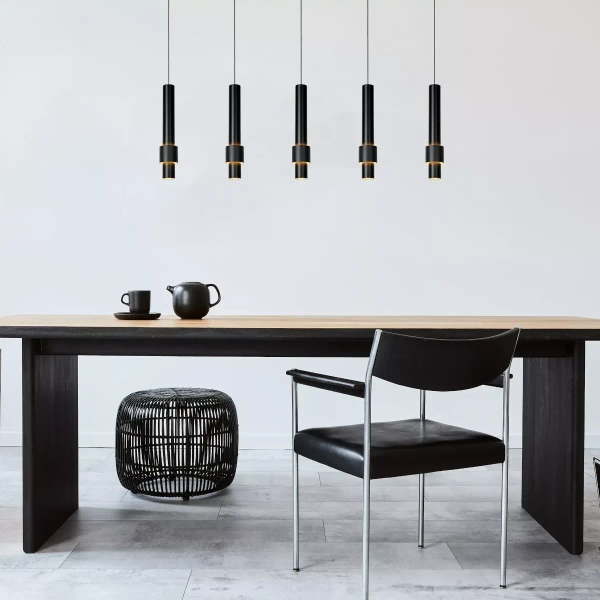 Wielopunktowa lampa zwis MARGARY 24402/30/30 Lucide LED 110W 2700K czarny