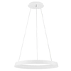 Zwisająca lampa pierścień BATALLAS LE44782 LED 52W 3000K nad łóżko biały
