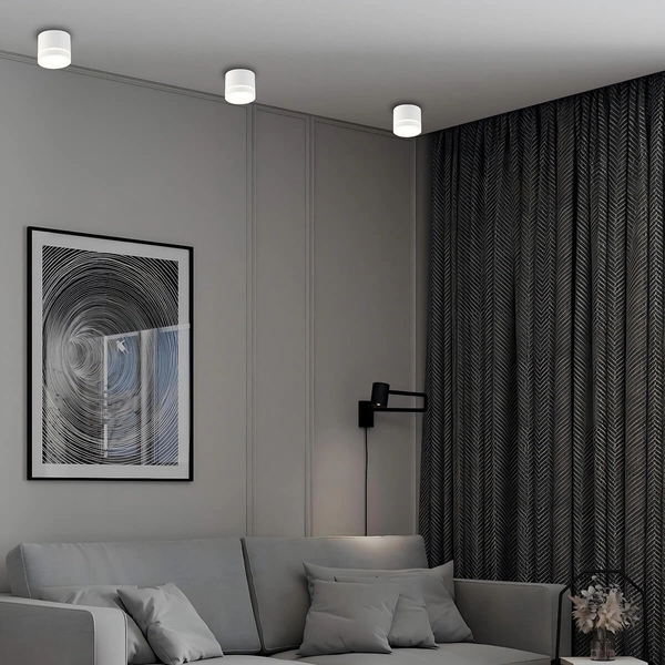 Sufitowa lampa natynkowa Kendal LP-6331/1SM R2 WH Light Prestige biała