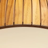 Okrągły plafon Barrel QN-BARREL-F-LED-50-TEAK LED 17W 3000K brązowy