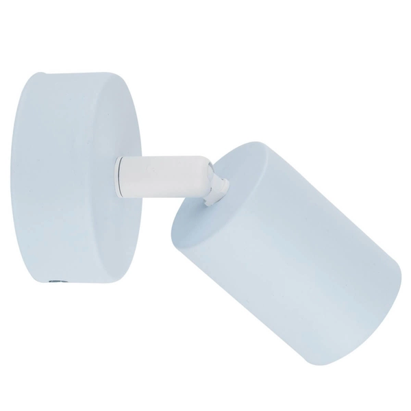 Kinkiet ścienny Livia z regulacją 10221 sopel tubka metalowy niebieski