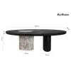Stół jadalniany ATLANTE MM001501100400 marmur drewno mango 240x120cm