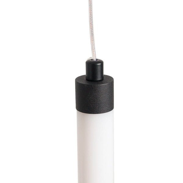 Lampa zwisająca Cilinder ABIGALI-CLN16WW LED 16W 3000K sopel biały czarny