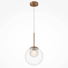 Nowoczesna lampa zwieszana Basic form MOD521PL-01G3 złoty przezroczysty
