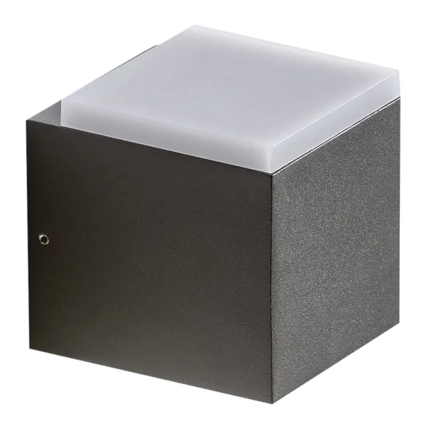 Kinkiet naścienny do sypialni Arbax AZ4341 Azzardo kostka czarny