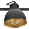 Regulowana lampa sufitowa MARS Sigma metalowy plafon czarny