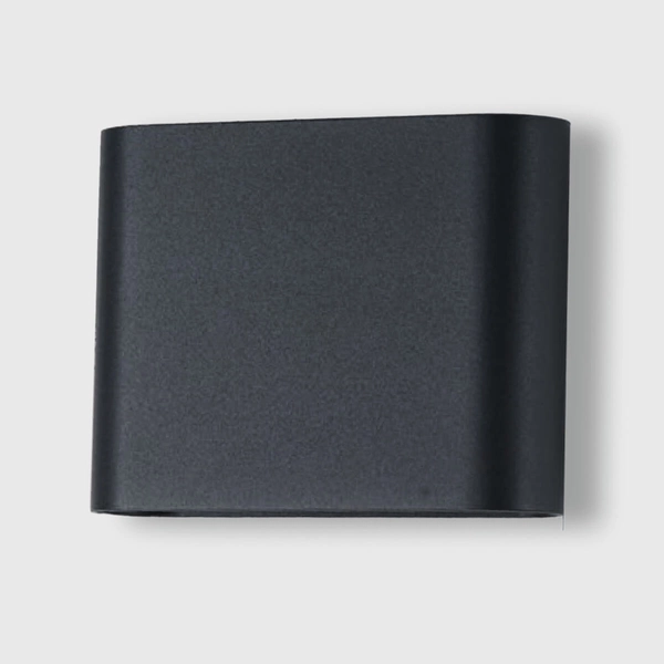 Ścienny kinkiet Svala AZ5856 LED 6W 3000-4000K IP54 góra-dół ciemny szary