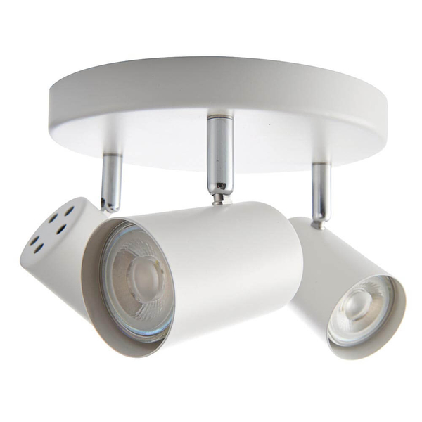 Potrójna lampa sufitowa Arezzo 73685 tubki regulowane biały chrom