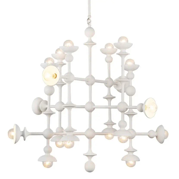 Wisząca lampa nad stół Cadence QN-CADENCE18-WHT do jadalni biały