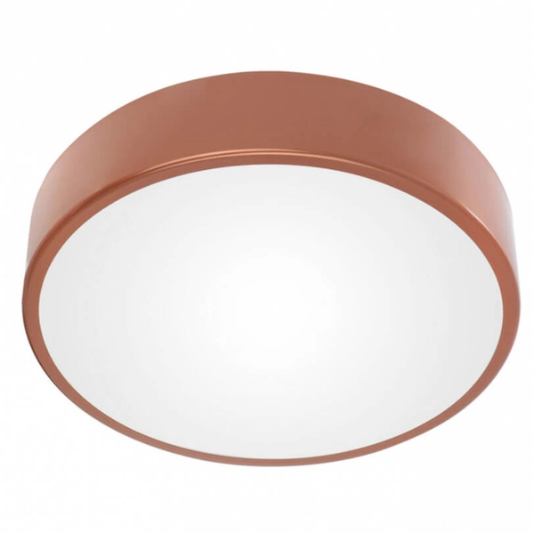 Sufitowa lampa z czujnikiem Cleo 1307623600165 Temar IP54 na balkon miedź