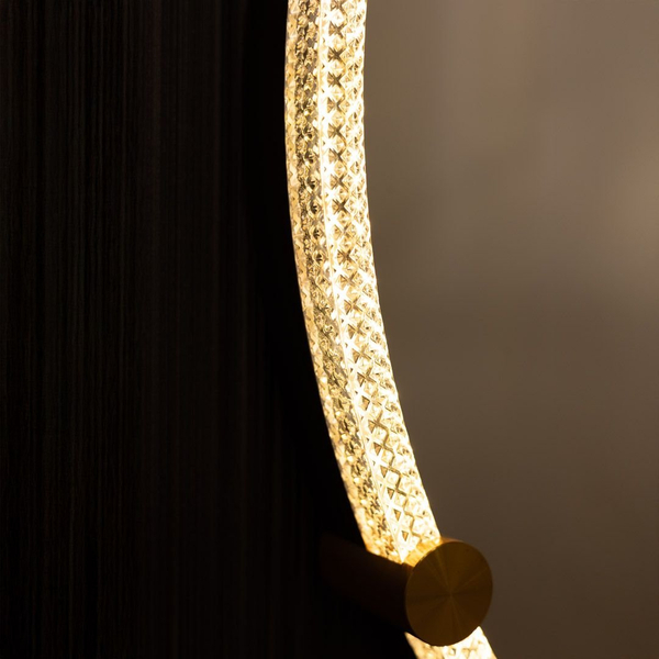 Nowoczesne lustro podświetlane D2532 LED 24W 3000-6000K IP44 przezroczyste
