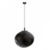 Salonowa lampa wisząca szklana AVIA 11156108 Kaspa loft czarna