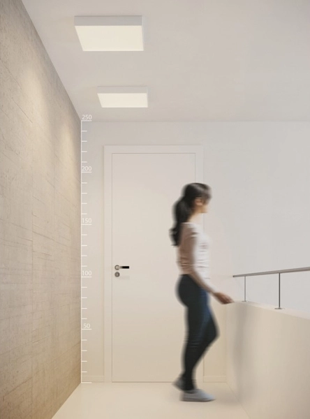 Kwadratowa lampa sufitowa Monza AZ2272 LED 20W do jadalni biała