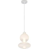 Zwisowa lampa do salonu DAPHNE ML0862 LED 12W 3000K biała złota