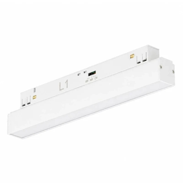 Szynowa 2-faz lampa ALFA biała AZ6498 LED 12W 2900-7230K listwa