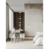 Wisząca lampa glamour SOPH LE-52018 złota LED 6W 3000K tuba do sypialni