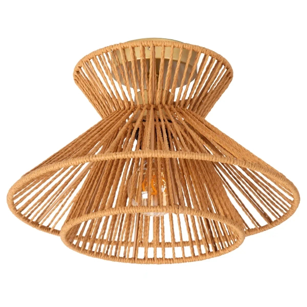 Lampa sufitowa TASMAN 10120/32/72 Lucide naturalna eko beżowa mosiądz