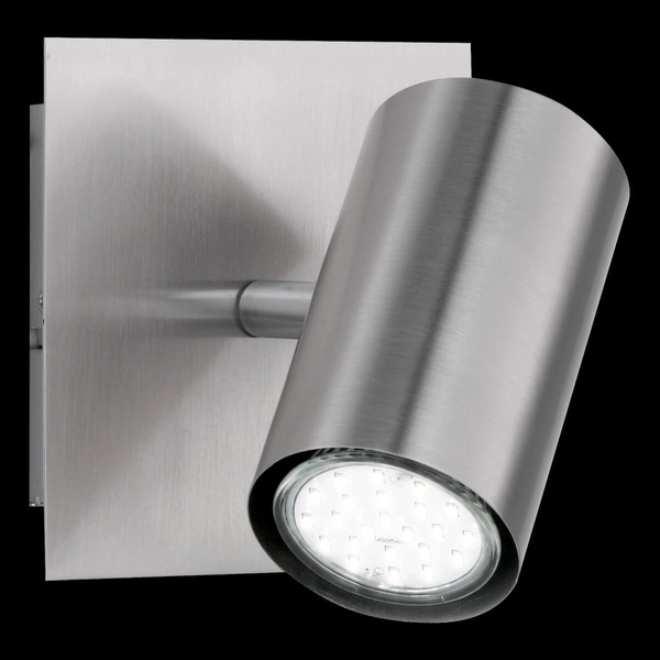 Lampa ścienna VANTOS DL107802400 Trio rurka regulacja na korytarz srebrna